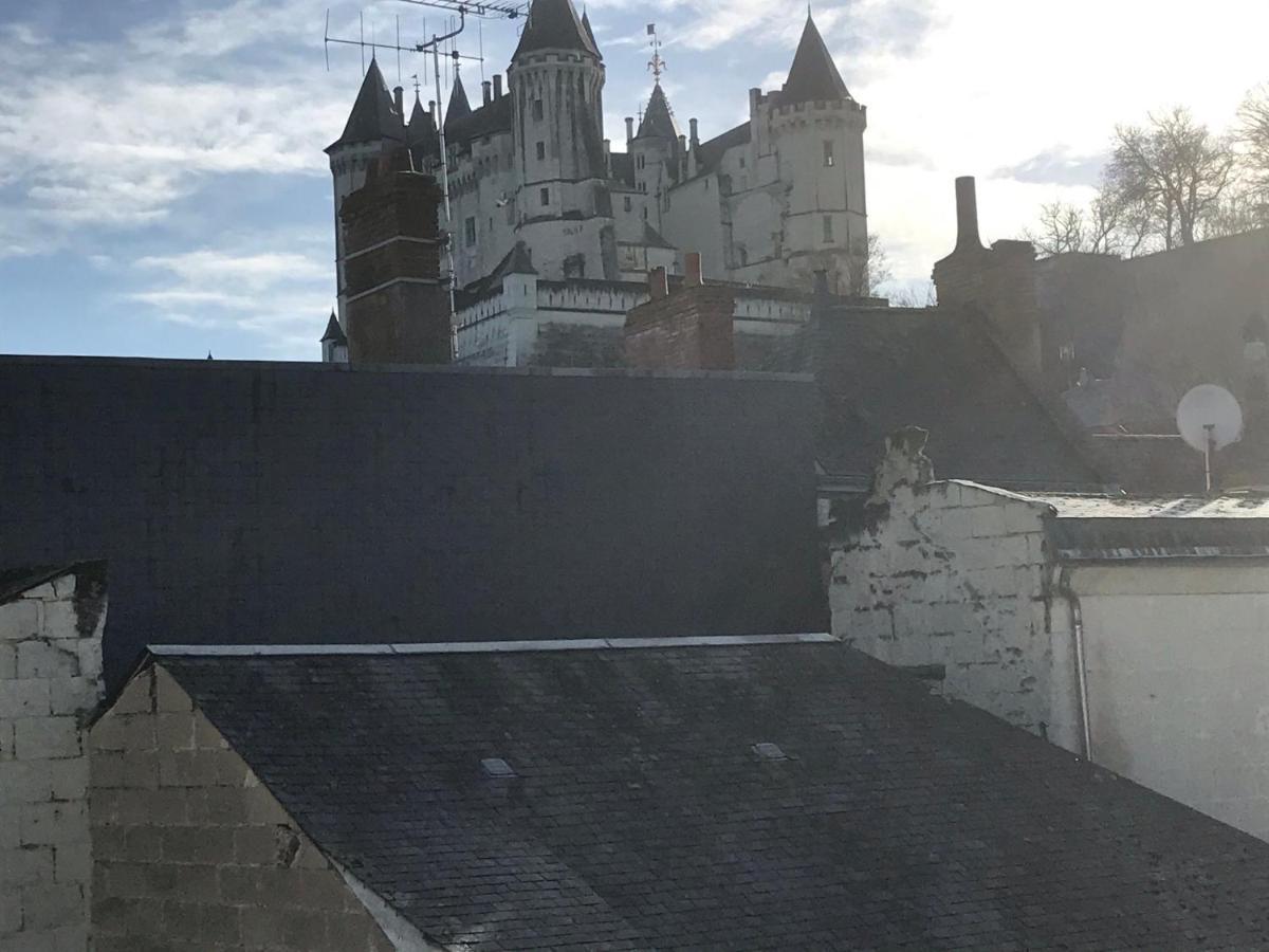Jolie Maison Tuffeau Centre De Saumur Avec Local Velos Exteriér fotografie